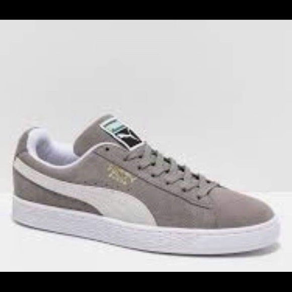 Men’s Grey Suede Puma Classic - Picture 6 of 8